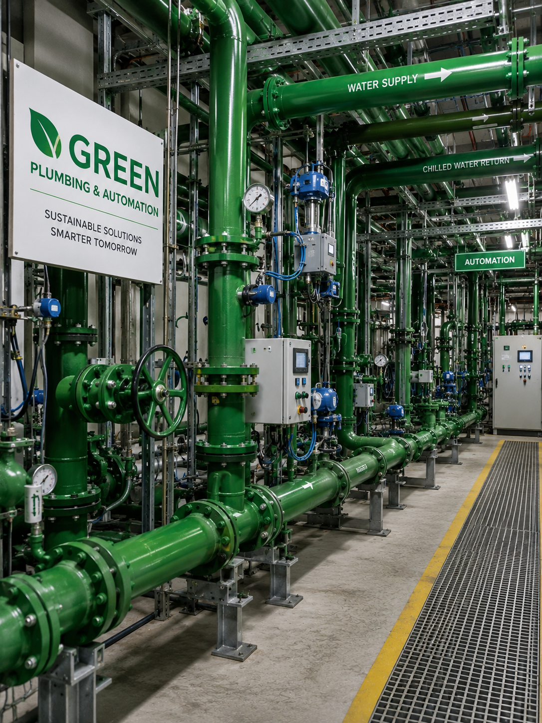 Eco-Friendly Water Solutions Facility