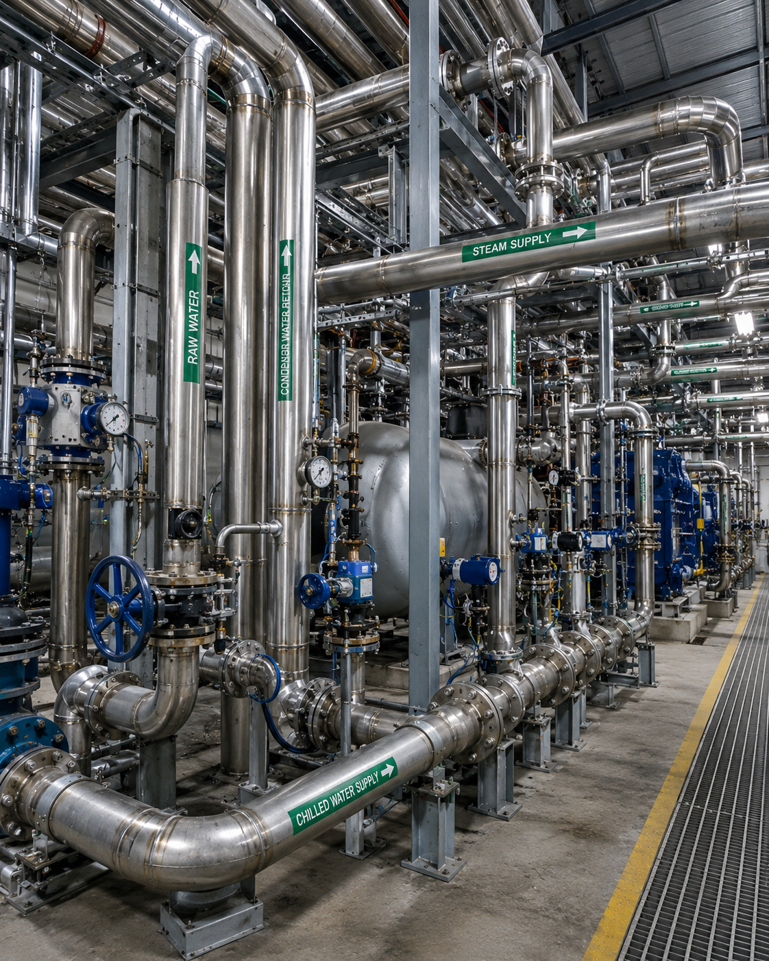 Industrial Plumbing and Piping Network